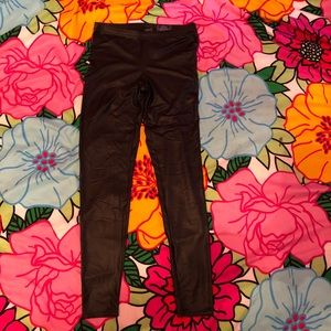 Faux Leather Leggings